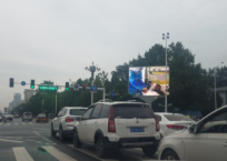 石家庄裕华高速口附近LED大屏广告
